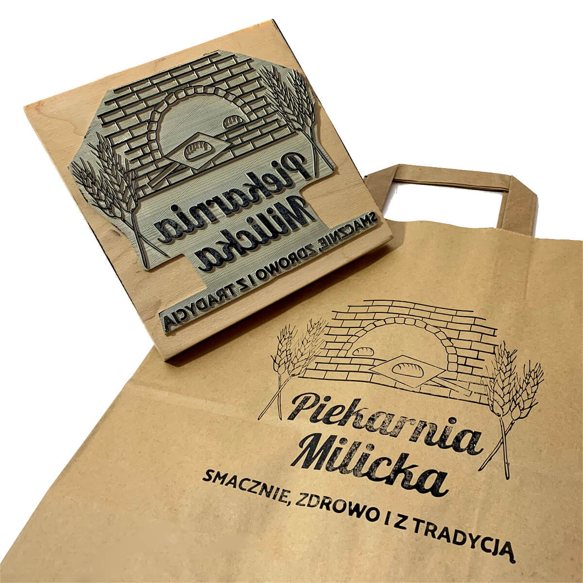 Stempel do znakowania opakowań piekarniczych